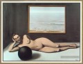 baigner entre la lumière et l’obscurité 1935 Rene Magritte